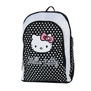 RUKSAK ANATOMSKI HELLO KITTY Dots crni 11-1978 Target