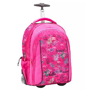 Ruksak Belmil Easy Go 338-45 na kotače Tropical Flamingo 823894