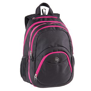 Ruksak Pulse 2u1 Teens anatomski Pink Black Dot 121793