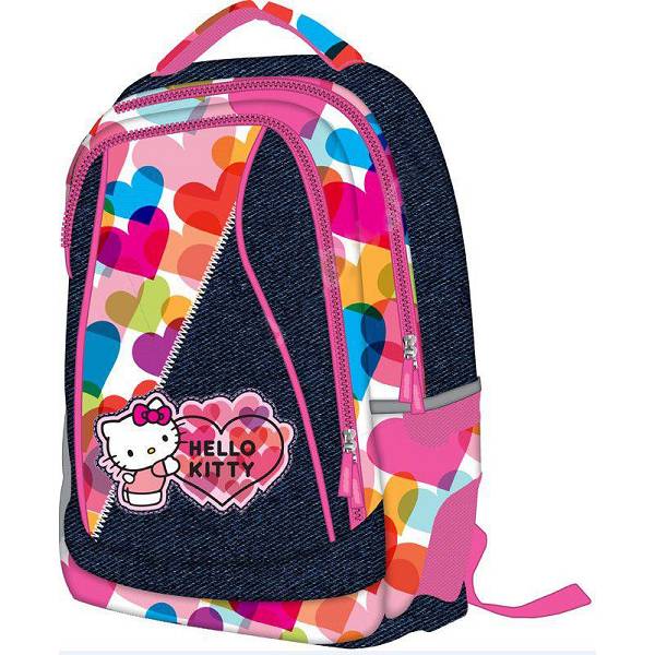 Ruksak školski anatomski light Hello Kitty Hearts 17451 Target višebojni