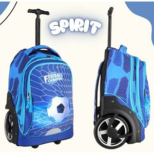 RUKSAK SPIRIT Football 410627,na kotače,ergonomska ručka 