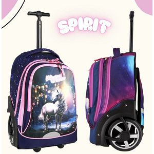 RUKSAK SPIRIT Magical 410628,na kotače,ergonomska ručka