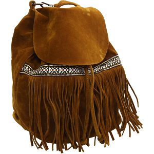 Ruksak Street FASHION TASSELS BROWN