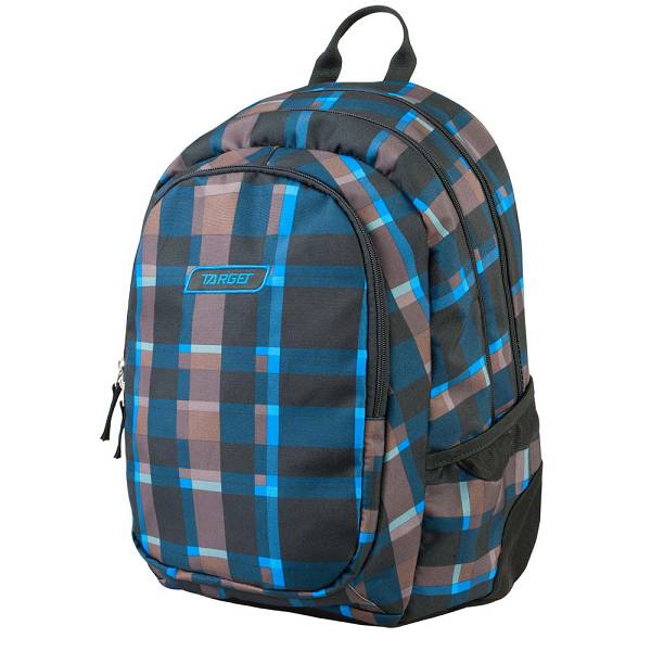 Ruksak Target 3 Zip Allover Blue Square 21429