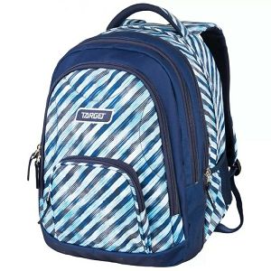 RUKSAK Target Jump 2u1 Navy Stripes, anatomski 26301