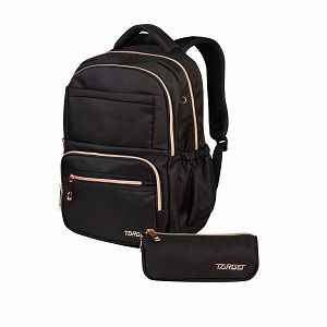 RUKSAK TARGET + PERNICA Glammer, deep black 287113