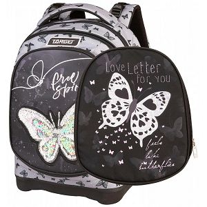 Ruksak Target Superlight Petit,2 lica,anatomski,tvrdo dno,Butterfly Spirit 28041