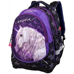 Ruksak Target Superlight Petit,Enchanted Unicorn,anatomski,tvrdo dno 27139