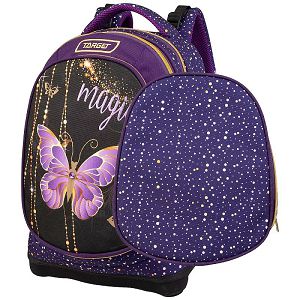 Ruksak Target Superlight Petit,Mystical Butterfly,2 lica,anatomski,tvrdo dno 27142