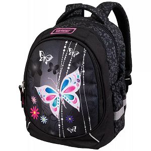 Ruksak Target Superlight Petit,Soft Jewel Butterfly,anatomski,tvrdo dno 27054