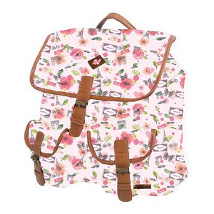 Ruksak Target Vintage Marshmallow Paris Pink 61552