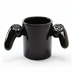 Šalica Game Controller 355ml, crna, 11.4x18x9.9cm Total Gift 660340