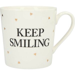 Šalica Keep smiling porculan, 300ml Depesche 438876