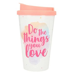 Šalica putna Depesche 350ml Do the things you love 439330