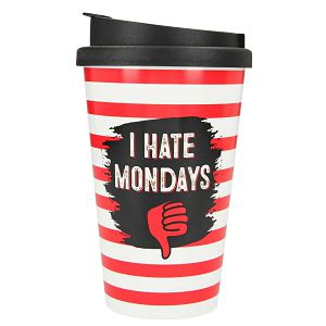 Šalica putna Depesche 350ml I hate Mondays 439477