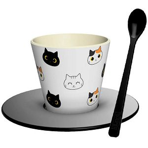 Šalica s žličicom RPET set,u kutiji,Cats 466726