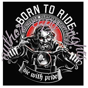 Šalica šaljiva Born to ride AS052