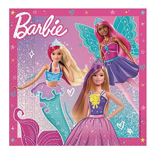 SALVETE BARBIE 33x33cm 20/1 945681