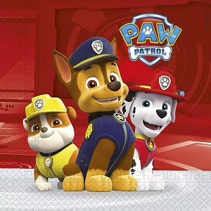 Salvete Paw Patrol 33x33cm 20/1 897775