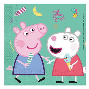 SALVETE PEPPA PIG 33x33cm 20/1 910344