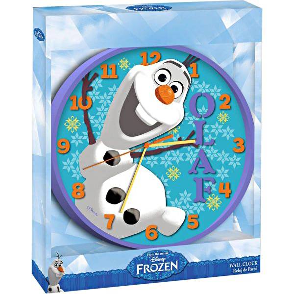 Sat zidni 24cm Olaf Frozen WD16344