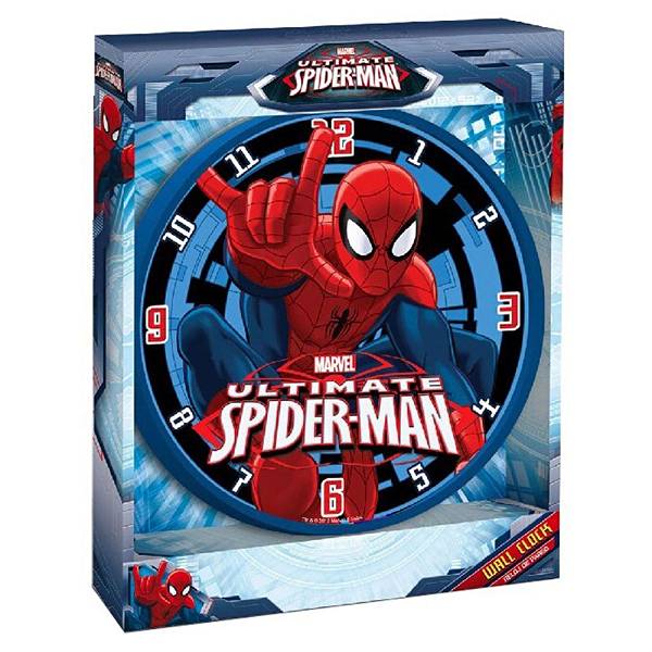 Sat zidni 25cm Spiderman MV10047