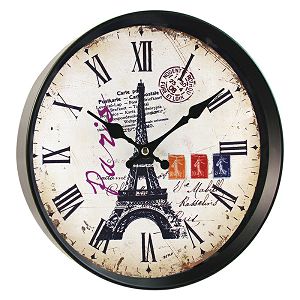 Sat zidni Paris promjer 30 cm