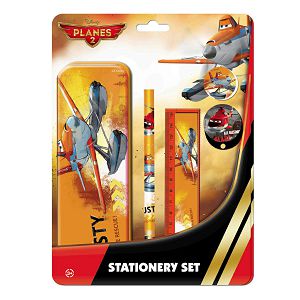 Set školski pribor sa metalnom pernicom Disney Planes blister 1/5 