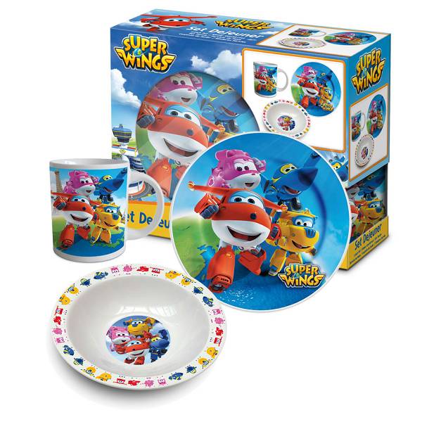 Set za doručak Super Wings 3/1 keramički 519115