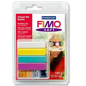 Set za modeliranje Fimo soft Exotic Staedtler blister