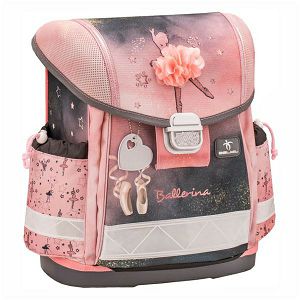 Školska torba Belmil Classy 403-13 anatomska Ballerina Black Pink 857646