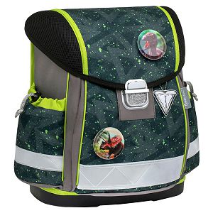 Školska torba Belmil Classy 403-13 anatomska Green Splash 857004