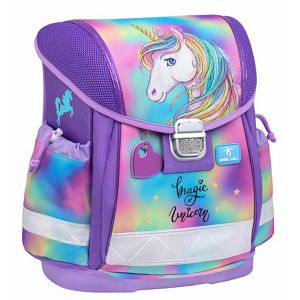 Školska torba Belmil Classy 403-13 anatomska Unicorn Rainbow Color 856663