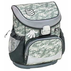 ŠKOLSKA TORBA BELMIL Mini Fit 405-33 anatomska Camouflage Grey 835262