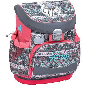 Školska torba Belmil mini-fit 405-33 anatomska Horse Aruba Blue 857196