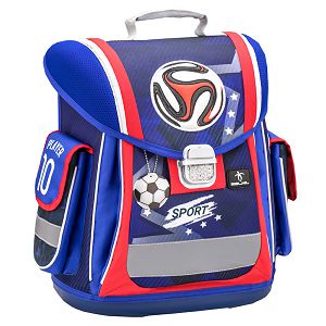 ŠKOLSKA TORBA BELMIL Sporty 404-5 anatomska Red blue Football 827755