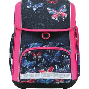 ŠKOLSKA TORBA SKY Butterfly A03 anatomska, tvrdo dno 052173