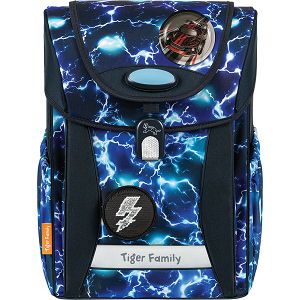 ŠKOLSKA TORBA TIGER FAMILY Joy Lightinig Strike(Go Green)P4,anatomska 