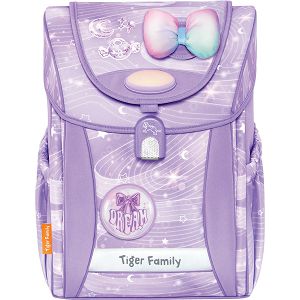 ŠKOLSKA TORBA TIGER FAMILY Joy Purple Dreams(Go Green)P4,anatomska 