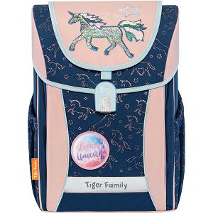 ŠKOLSKA TORBA TIGER FAMILY Joy Shiny Unicorn(Sequins)P4,anatomska 