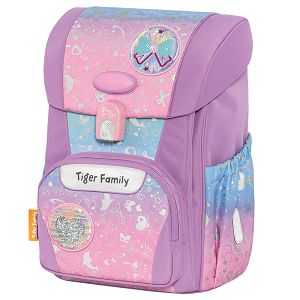 ŠKOLSKA TORBA TIGER FAMILY Jump Lovely Things (Go Green) P4, anatomska 519439