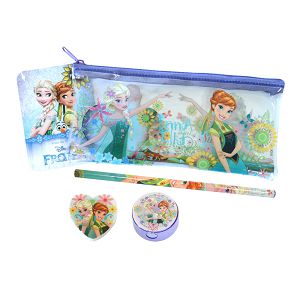 Školski pribor set u pvc pernici 3/1 DISNEY Frozen