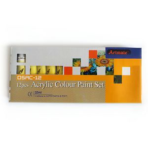 Slikarski akril Artmate A11212S-1 12x12ml 