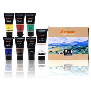 Slikarski akril set 1x120ml + 6x60ml Artmate ATO-AP0740 659787