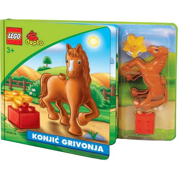 LEGO Slikovnica Konjić Grivonja + figurice