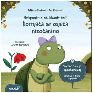 Slikovnica Neispunjeno očekivanje boli: Kornjača se osjeća razočarano 8818