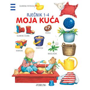 Slikovnica Rječnik 1-4 Moja kuća