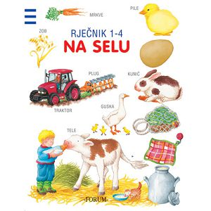 Slikovnica Rječnik 1-4 Na selu