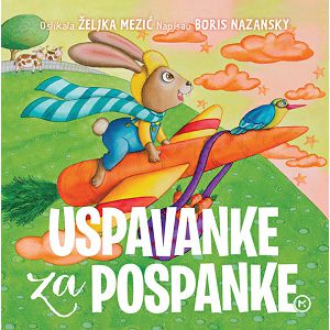 Slikovnica Uspavanke za pospanke meki uvez