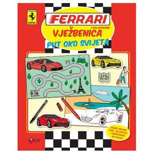 Slikovnica vježbenica Ferrari Put oko svijeta